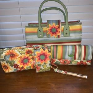 Longaberger Sisters Mini Purse Set